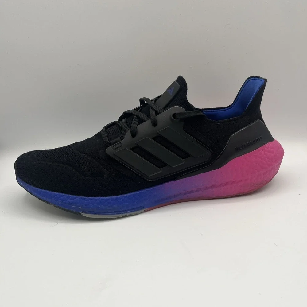Adidas‎ Ultra Boost 22 Black Lucid Blue Gradient Size 13